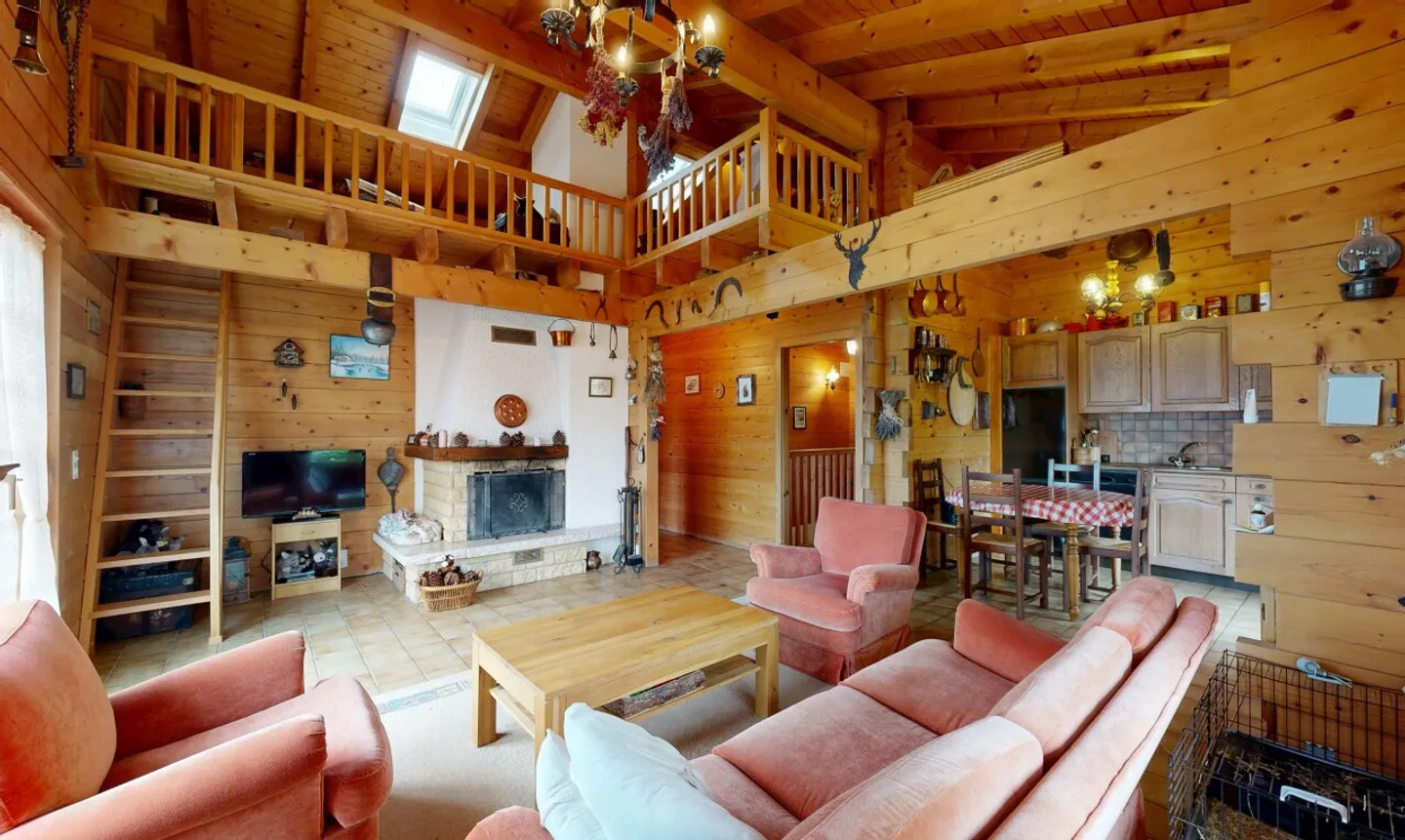 Authentische Blockhütte in den Höhenlagen von Grône - Foto 9 von 11