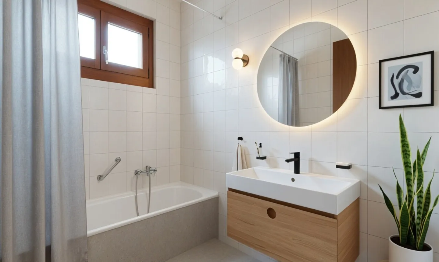 4,5-Zimmer-Wohnung nach Süden mit dominanter Aussicht und grünem Umfeld - Foto 5 von 11