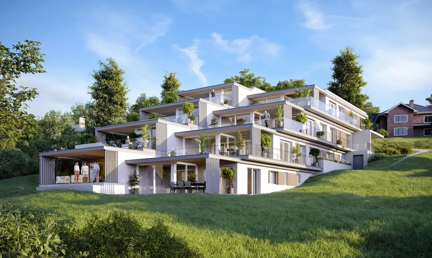 Splendido appartamento 3.5 di alta gamma con terrazza e vista lago - Foto 8 di 11