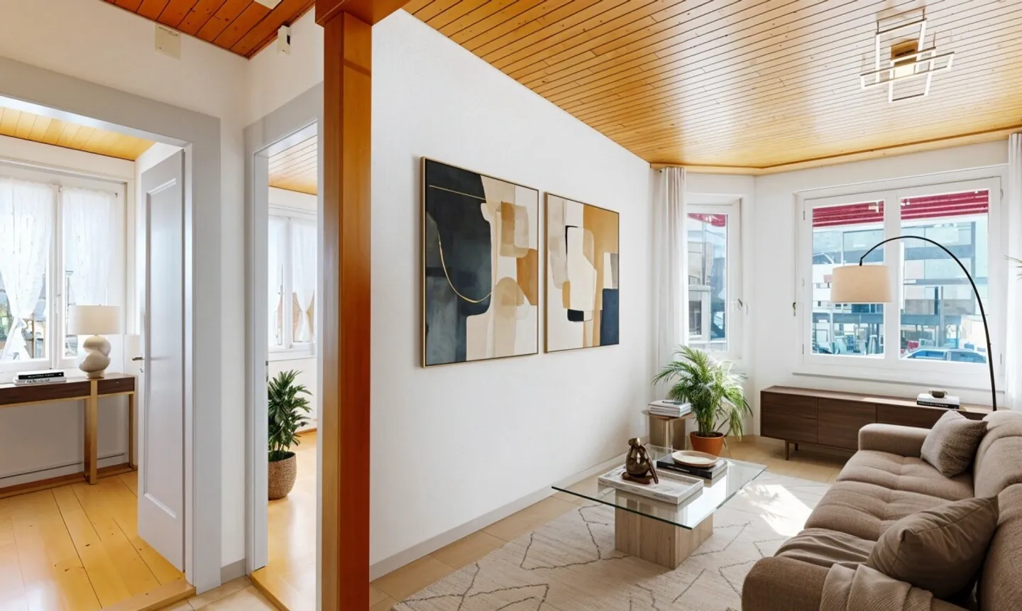 House in Aigle with 2 apartments, unobstructed view and great potential - Photo 7 of 11