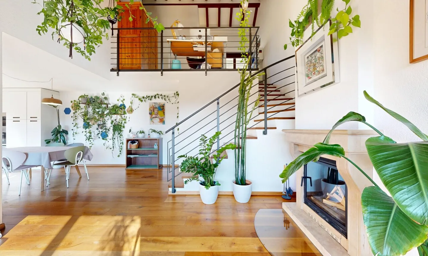 Schöner Duplex mit 4,5 Zimmern in absoluter Ruhe in Renens - Foto 3 von 11