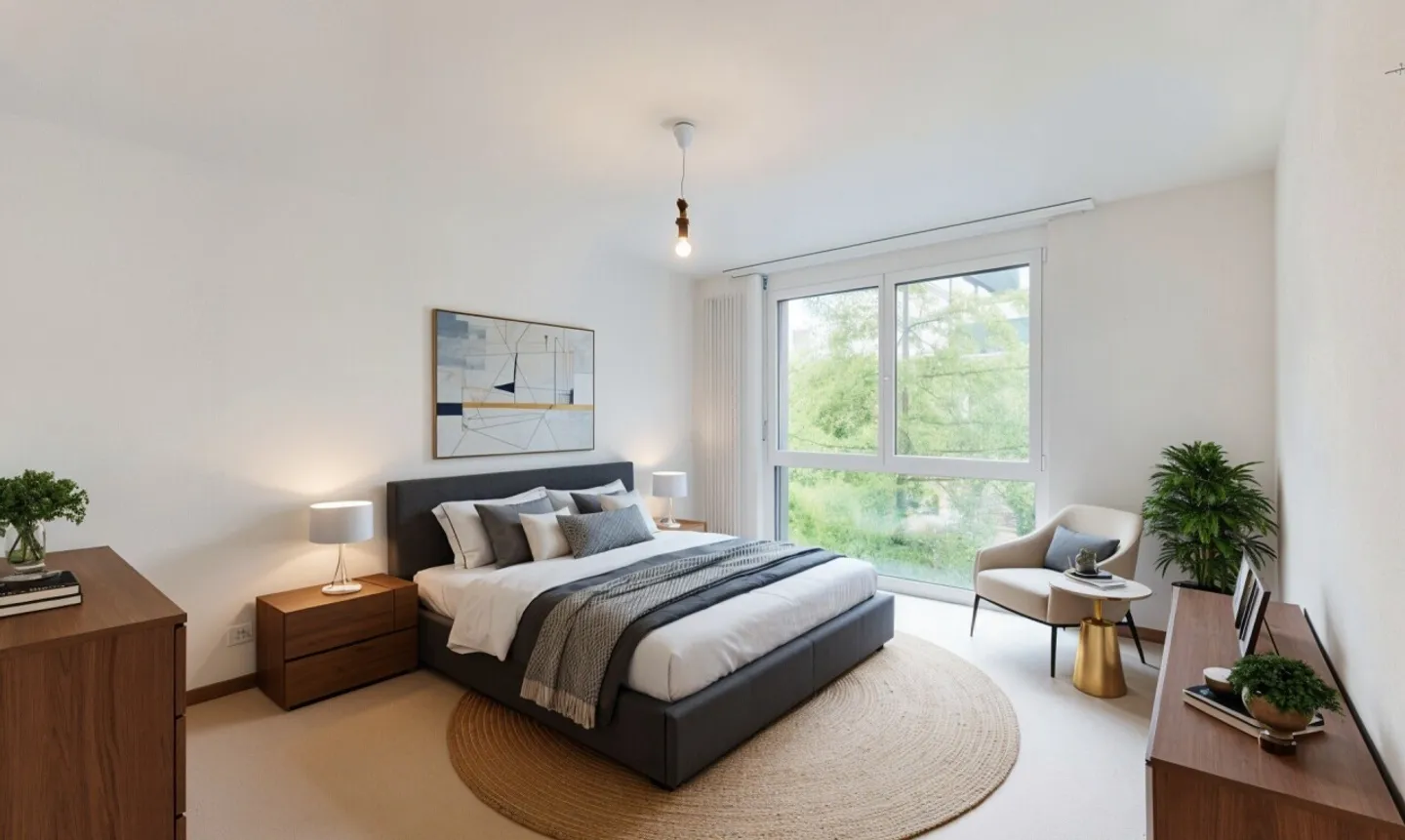 Helle 4.5-Zimmer Wohnung mit Balkon - Foto 5 von 13