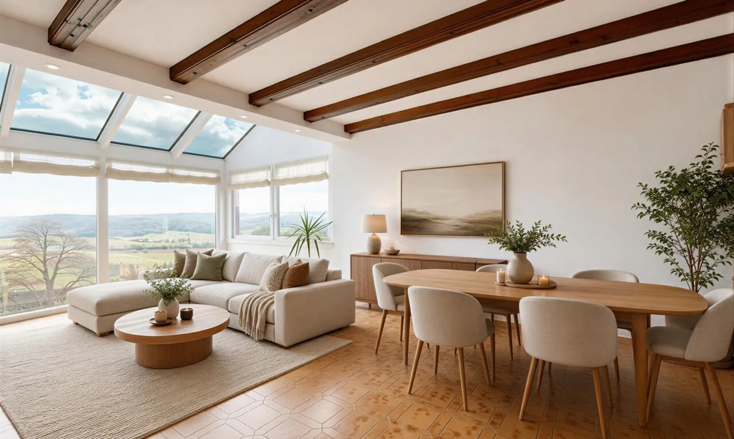 Grande villa lumineuse avec vue dégagée et parcelle de 1'205 m² - Photo 4 of 13