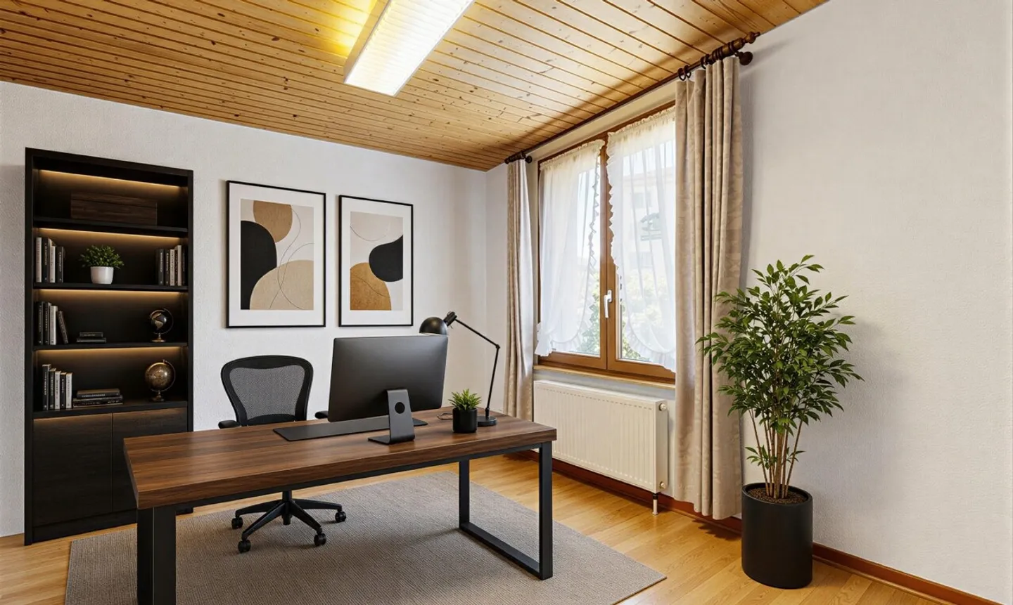 Maison spacieuse avec atelier/studio et jardin ensoleillé - Photo 8 sur 11