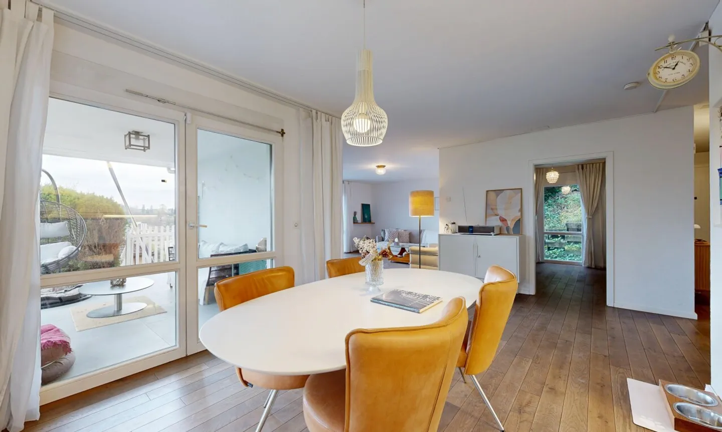 Maison individuelle avec vue panoramique et paradis de jardin à Ebikon - Photo 5 sur 11