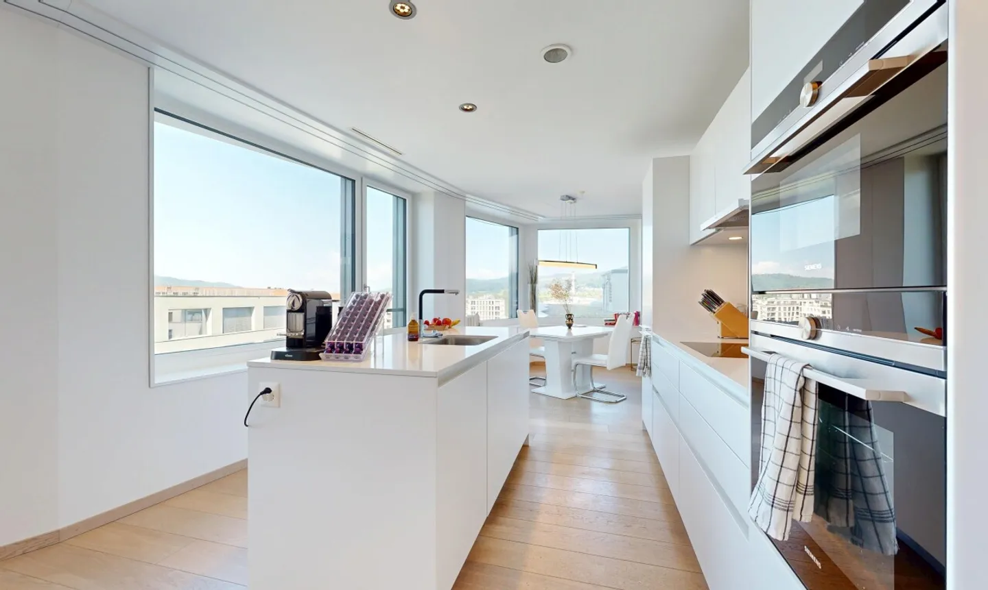4.5 Zimmerwohnung im Limmattower mit Weitblick - Foto 4 di 11