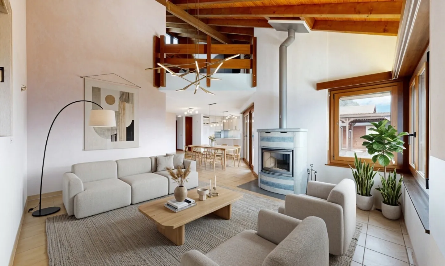 Grande maison avec appartement 2.5 indépendant - Vue dégagée - Foto 5 von 11