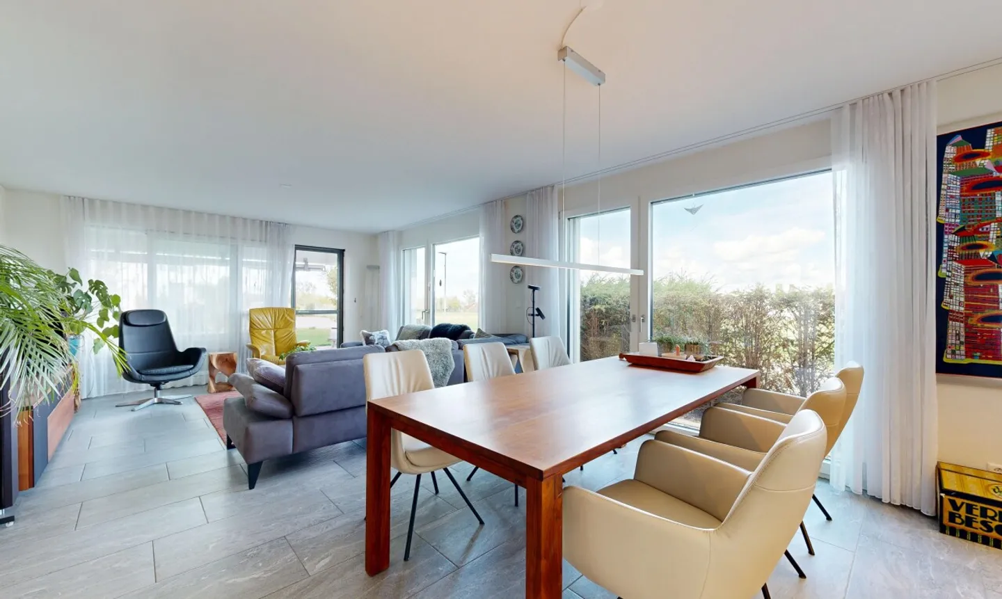 Appartement de jardin exclusif de 4,5 pièces avec vue sur le lac et équipements de qualité - Photo 1 sur 11
