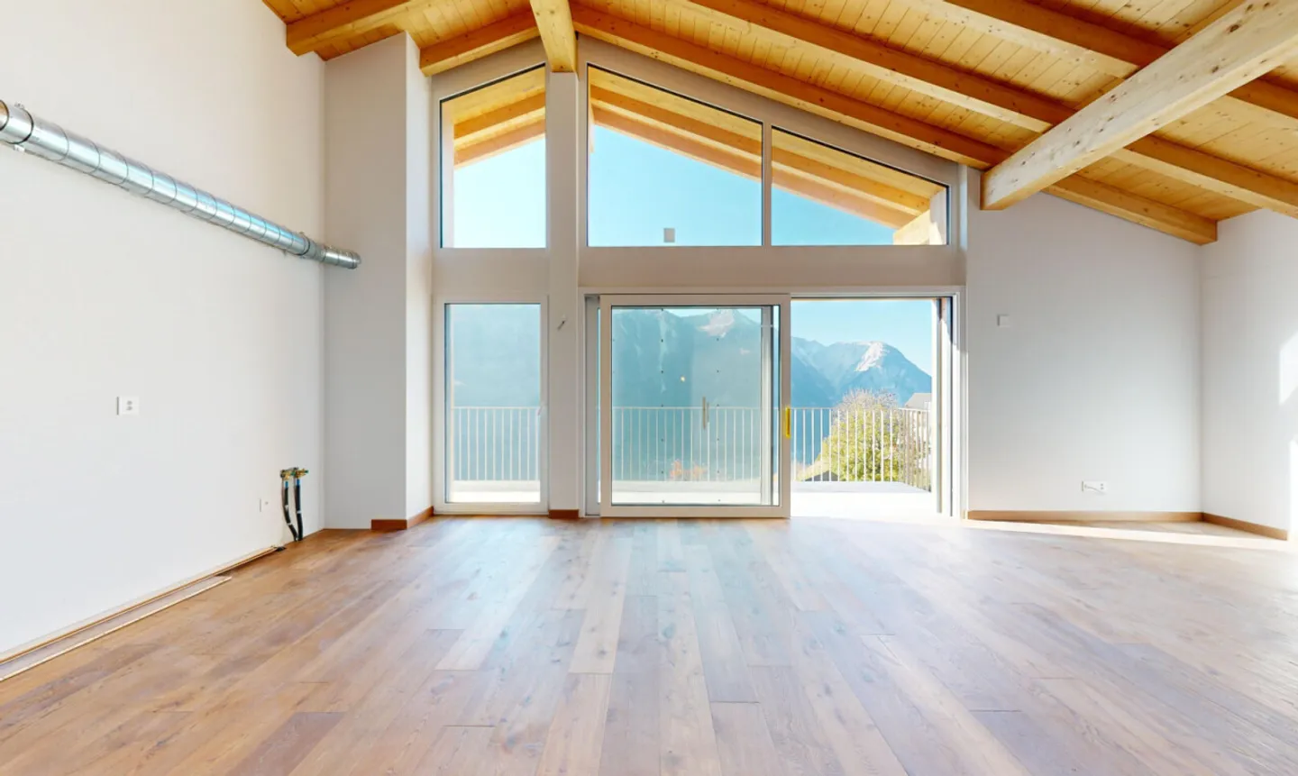 New Apartment with Panoramic View, 5 Minutes from Leuk - Photo 5 of 13