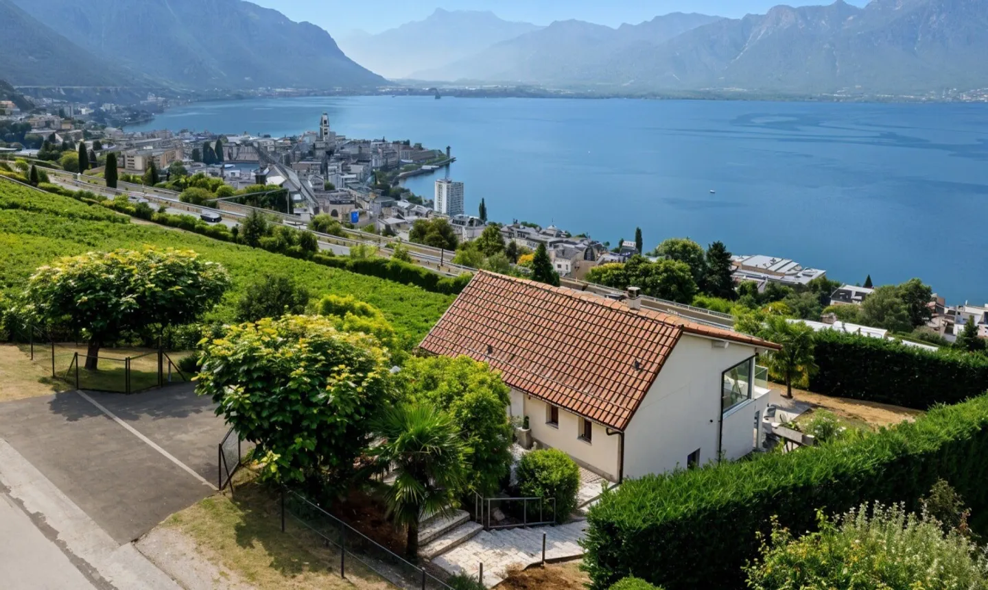 Villa eccezionale con vista mozzafiato sul lago di Ginevra - Foto 1 di 11
