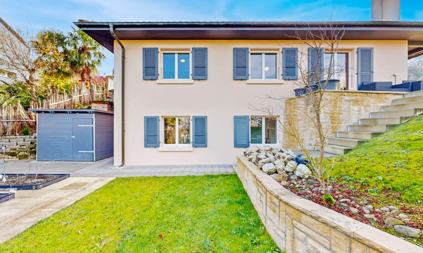 Maison familiale individuelle sur les hauteurs d'Yverdon-les-Bains - Foto 2 von 11