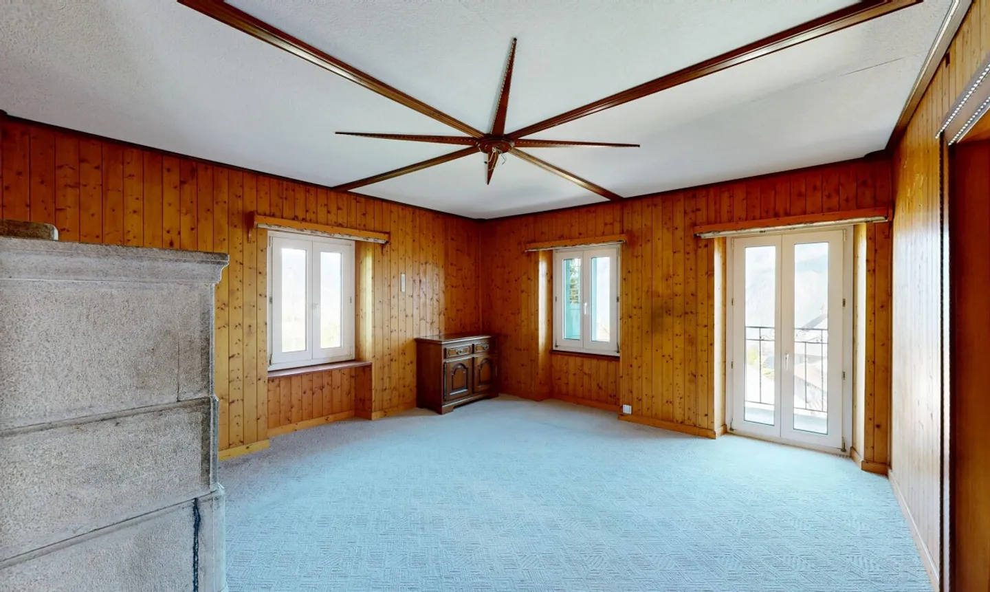 4,5-Zimmer-Wohnung zu renovieren mit Garten und ausbaubarem Dachboden - Foto 5 von 11