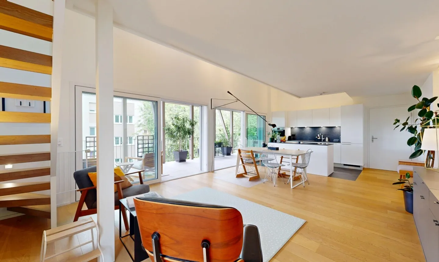 DUPLEX CONTEMPORAIN LUMINEUX, M1 ET EPFL À QUELQUES PAS - Foto 4 von 11