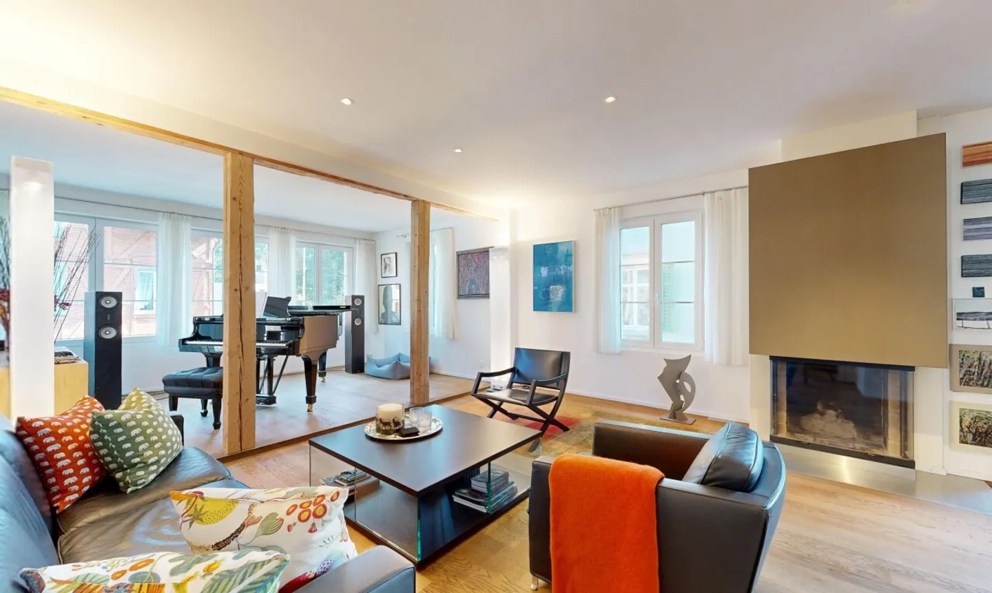 Detached 4.5-room house with commercial space in Langnau am Albis - Photo 5 of 11