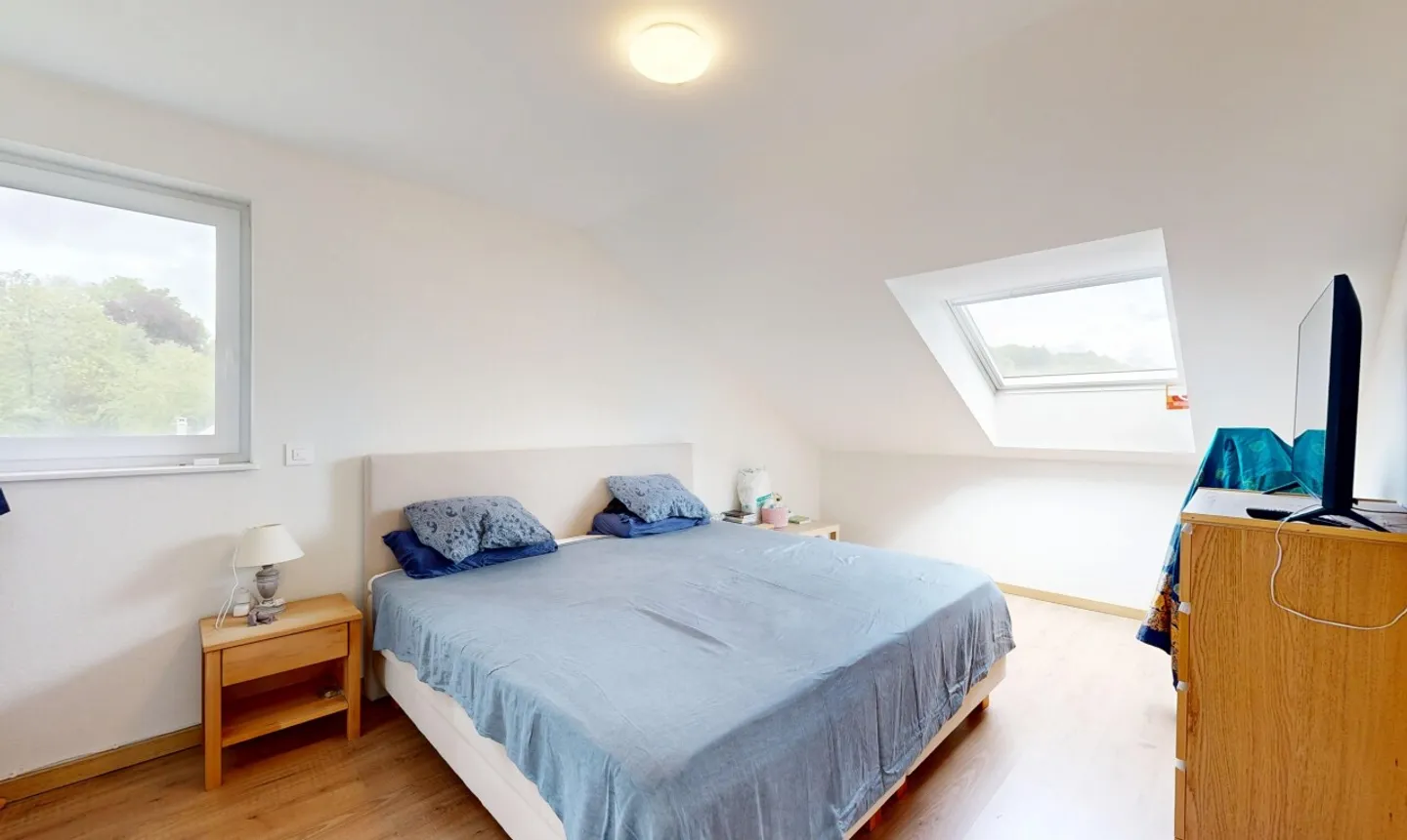 Attique contemporain avec balcon - Photo 8 sur 11