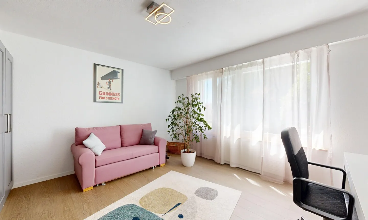 Spacious 5.5 rooms with careful renovations in Marin-Epagnier - Photo 7 of 11