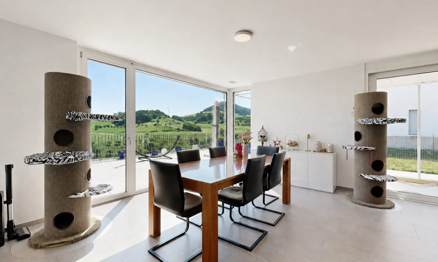 Modernes Zuhause mit unverbaubarer Weitsicht und viel Wohnkomfort - Foto 7 von 11