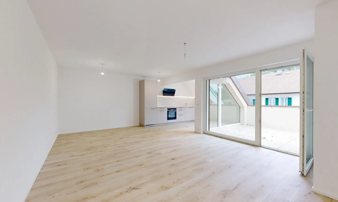 Bioley-Magnoux – 4.5 new rooms on the top floor with covered balcony - Photo 2 of 11