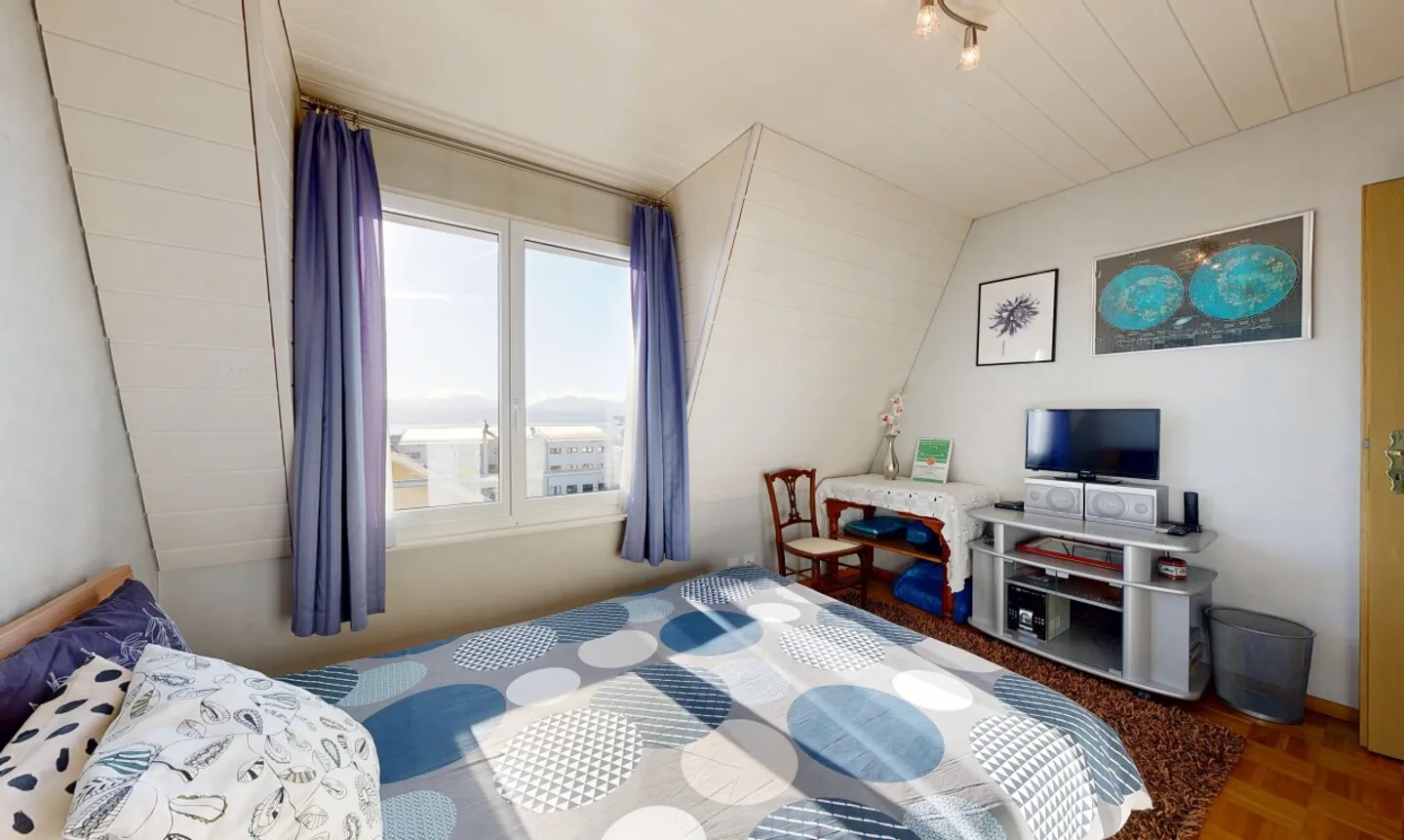 Luminoso duplex a due passi dal centro di Morges - Foto 12 di 13