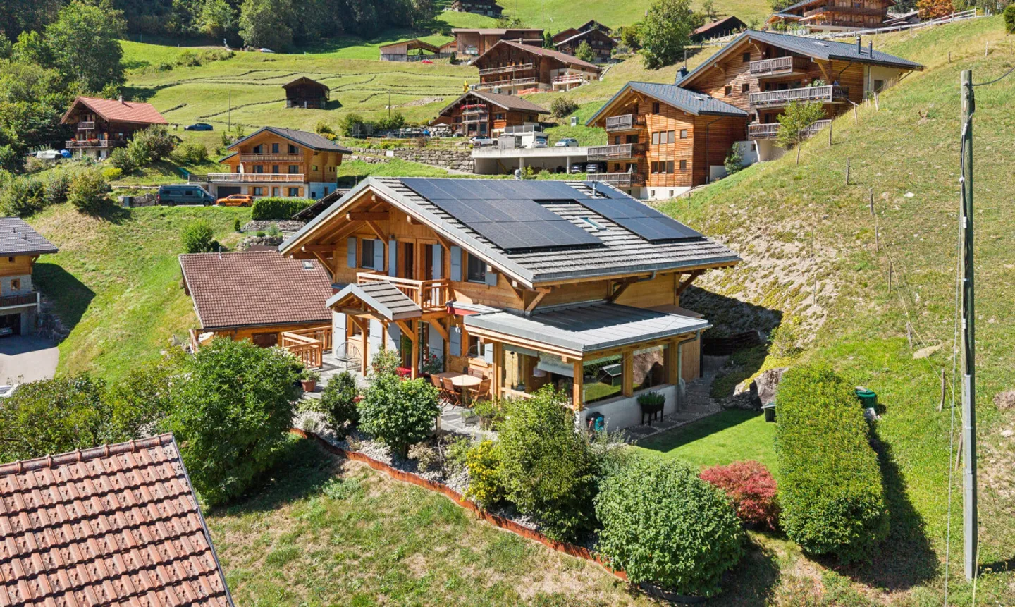 Chalet de charme + loft indépendant - vue sur les Dents du Midi - Foto 1 di 11