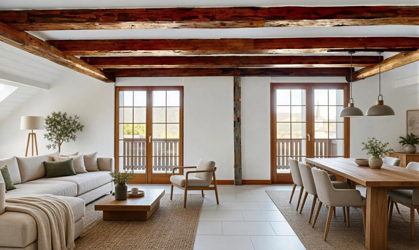 Bright and well-arranged 3.5-room duplex - Photo 3 of 13
