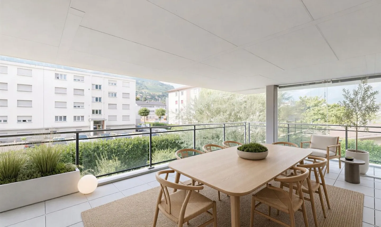 Apartment-Terrace 4.5 Rooms - SAXON - Photo 9 of 11