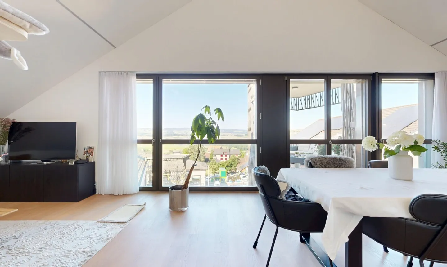 Appartement lumineux de 3,5 pièces à Oberlunkhofen - Photo 3 sur 11