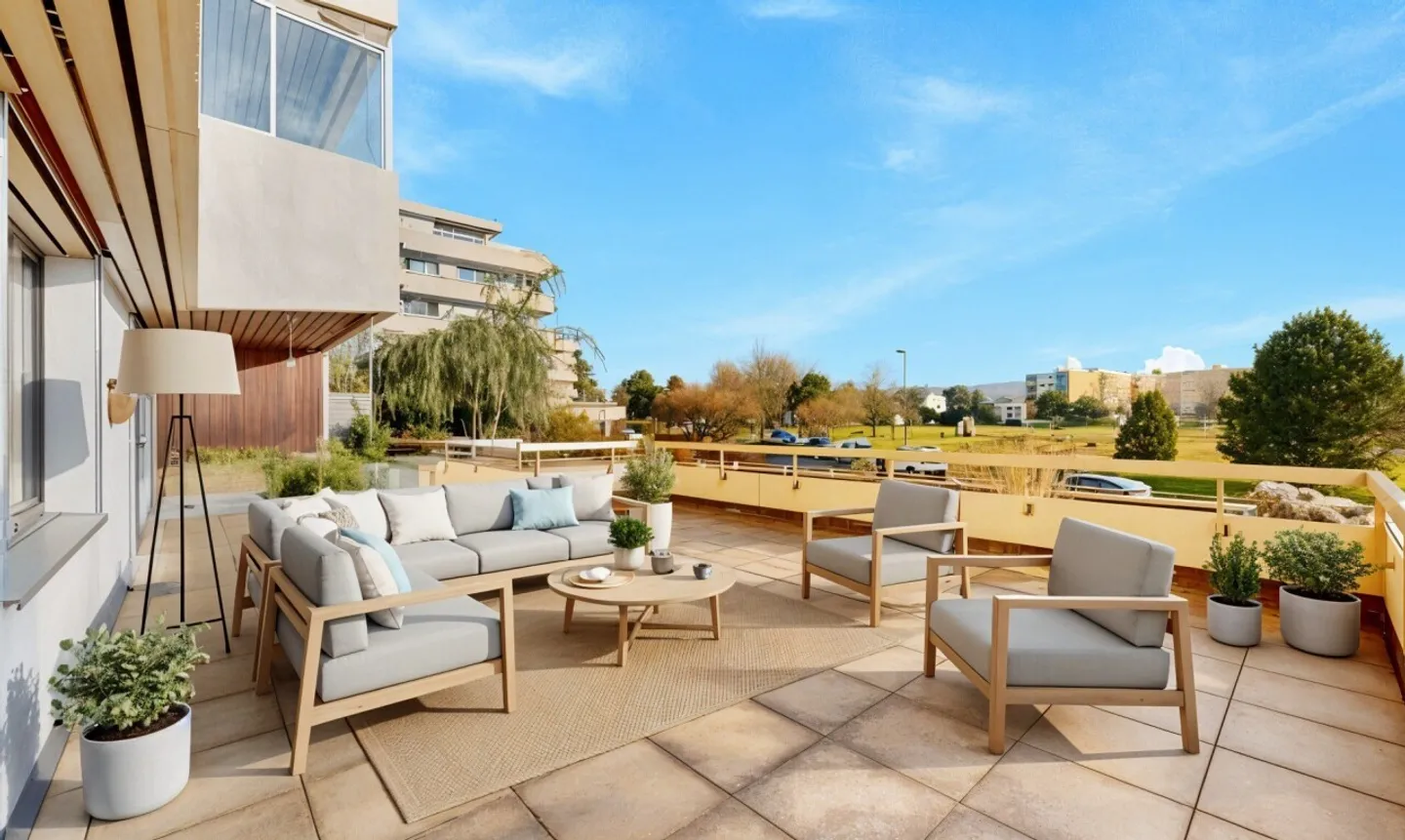 Romanel-sur-Lausanne: beautiful 4.5 room apartment with 85 m² terrace! - Photo 2 of 11