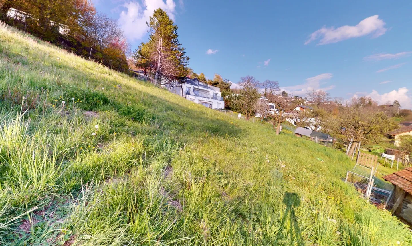 Terreno edificabile con vista panoramica sul lago e sulle Alpi - Foto 3 di 13