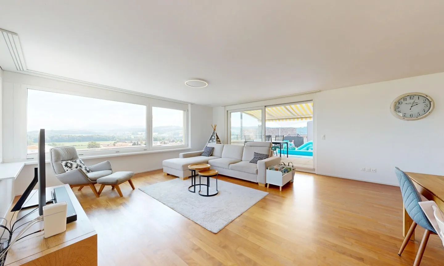 Vivre avec un panorama - Appartement terrasse exclusif avec vue dégagée - Photo 4 sur 11
