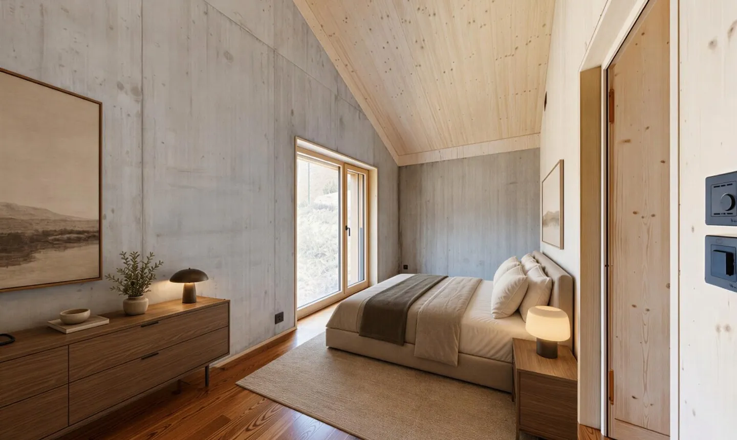 Newly built penthouse apartment with special architecture and mountain view - Photo 10 of 11
