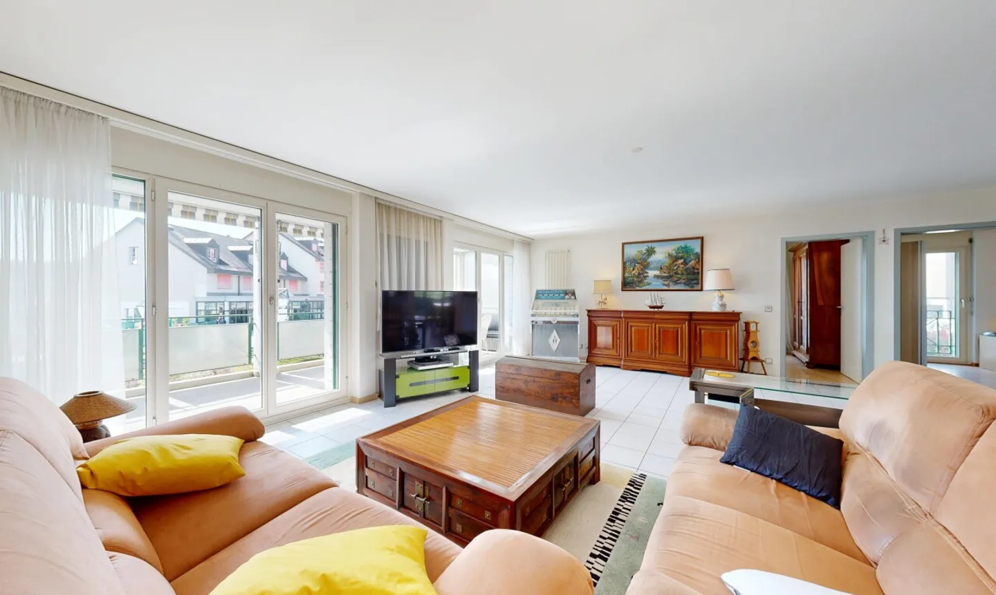 Große helle Wohnung, absolute Ruhe, zwischen See und Autobahn - Foto 3 von 11