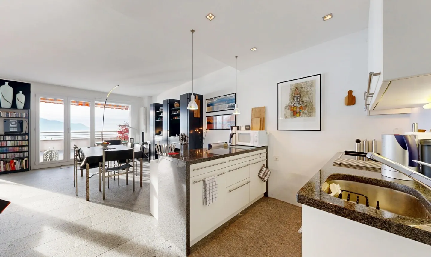 Loft eccezionale di fronte al lago, con piscina e sauna - Foto 8 di 11