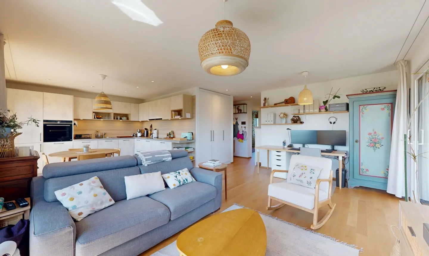 Beautiful 3.5-room apartment in absolute calm in Saint Saphorin-sur-Morges - Photo 7 of 11