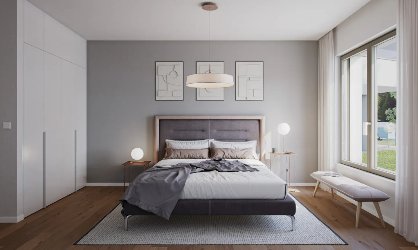 Appartamento al piano giardino bagnato di luce - Foto 7 di 11