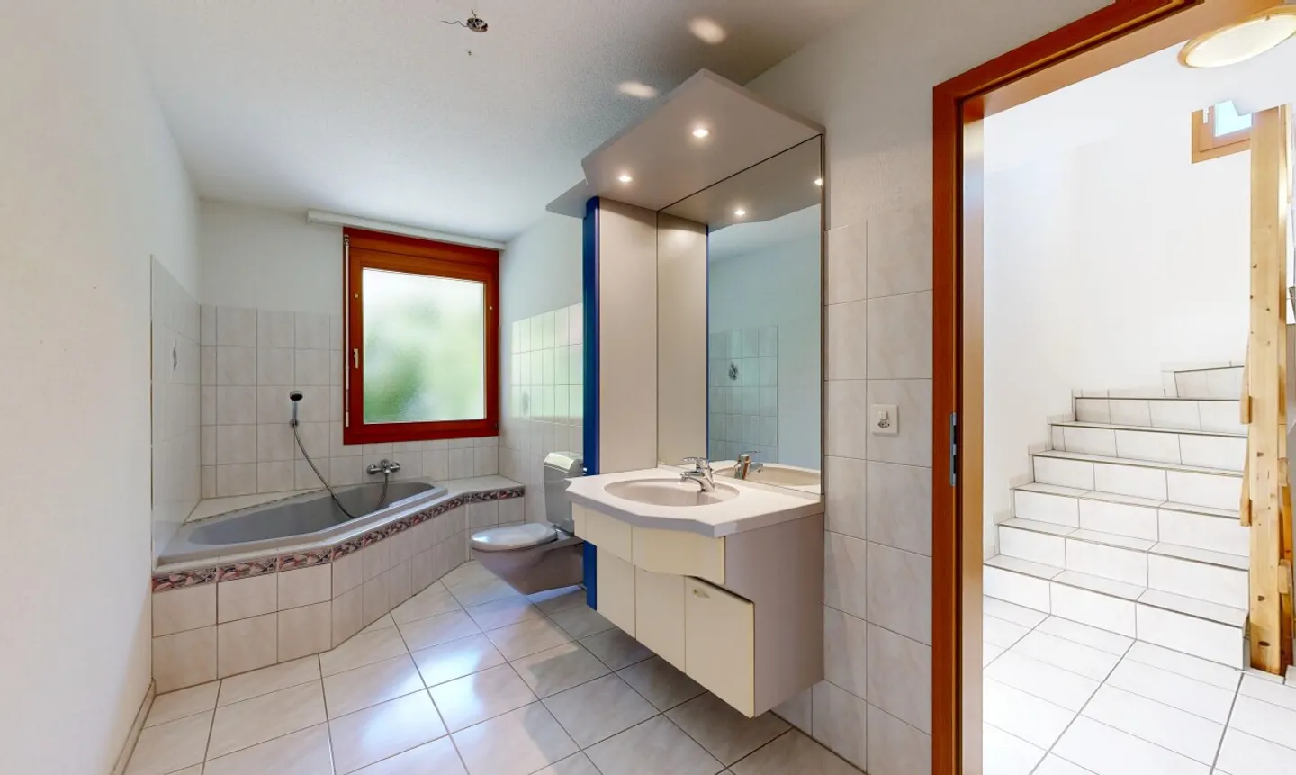 Spacious Corner Townhouse with Garden and Expansion Potential in Zuzgen - Photo 9 of 11