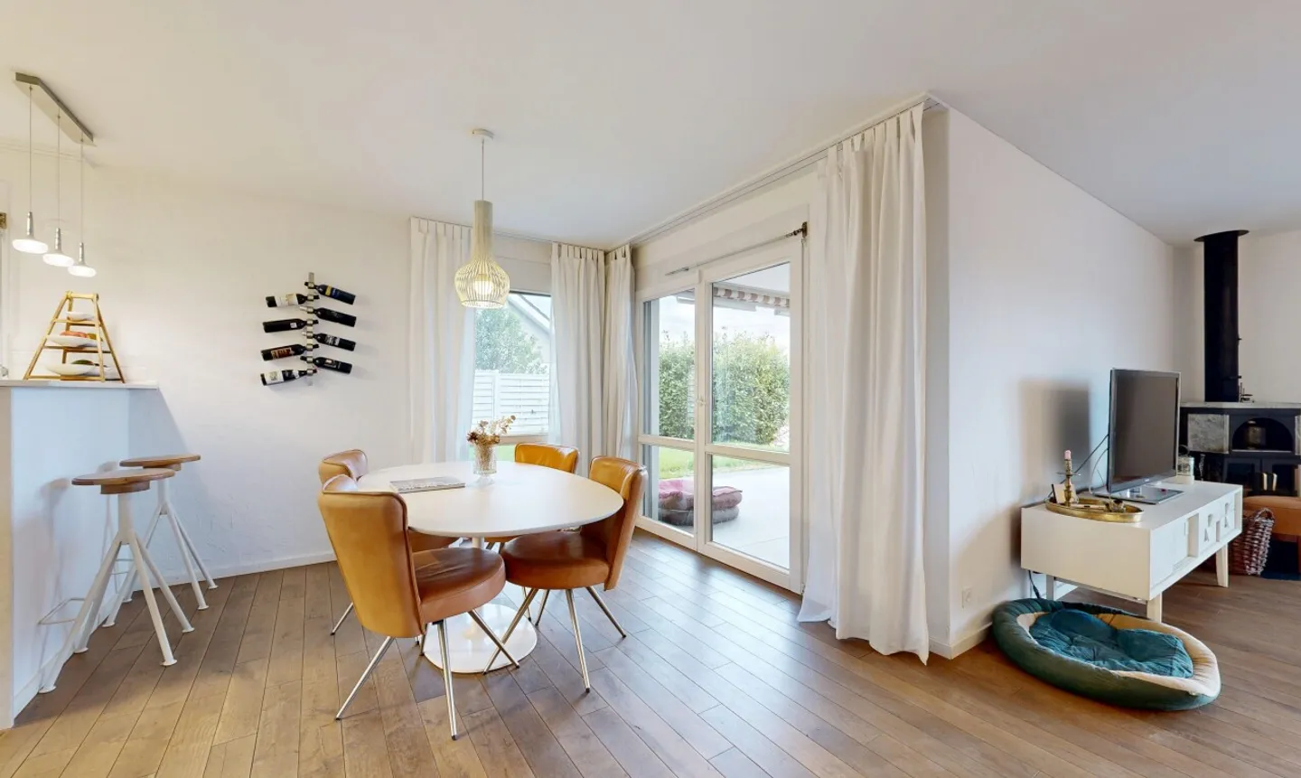 Maison individuelle avec vue panoramique et paradis de jardin à Ebikon - Photo 7 sur 11