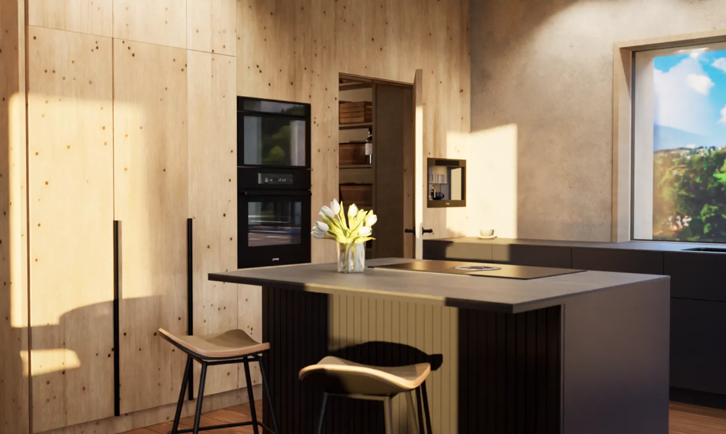 Single-family house in shell construction with design potential in Küblis - Photo 7 of 11