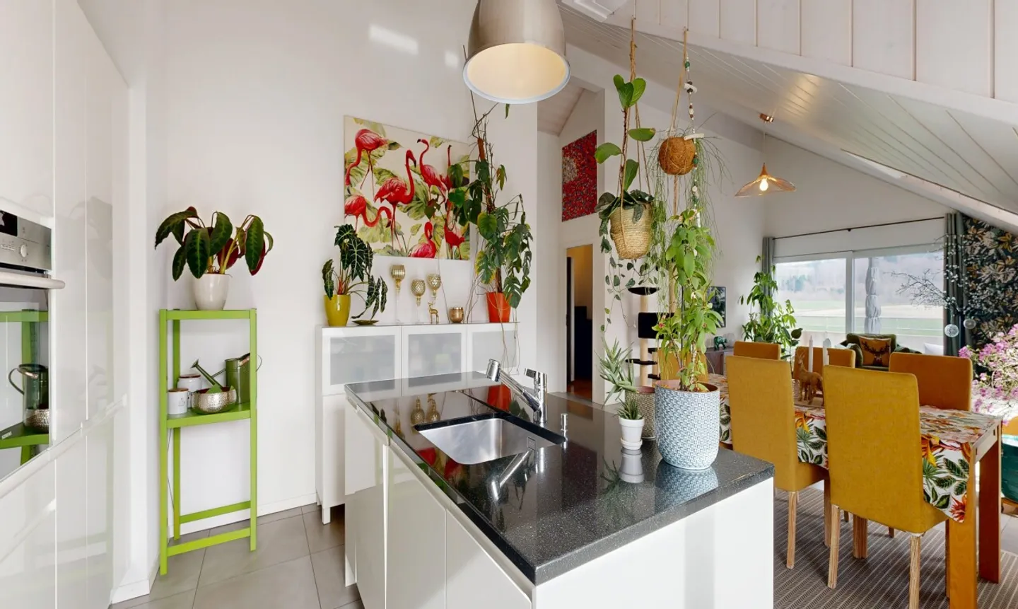 Bright 4.5 room apartment on the top floor in Boulens - Photo 4 of 11