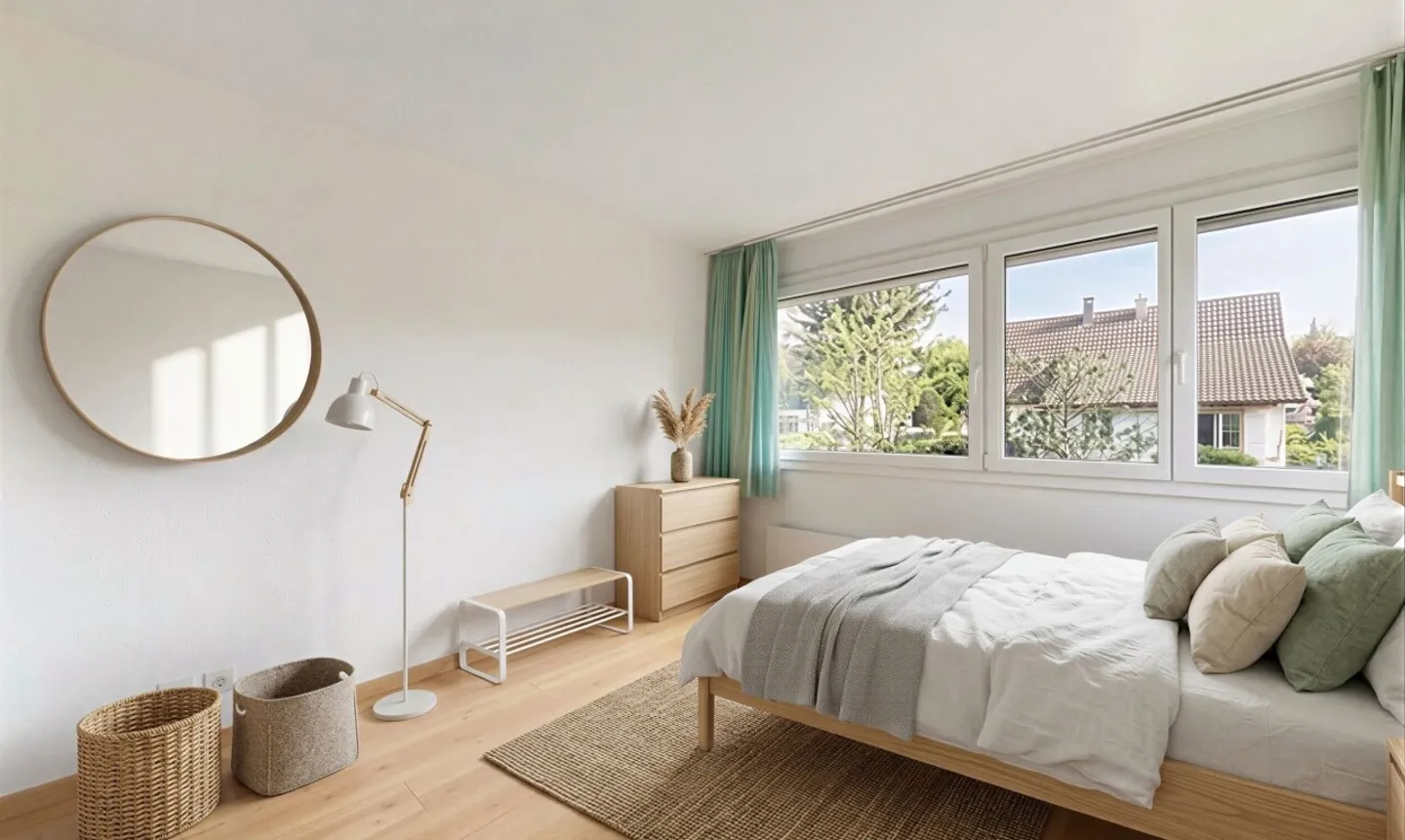 Appartamento elegante di 4,5 stanze con balcone a Nidau - Foto 2 di 11