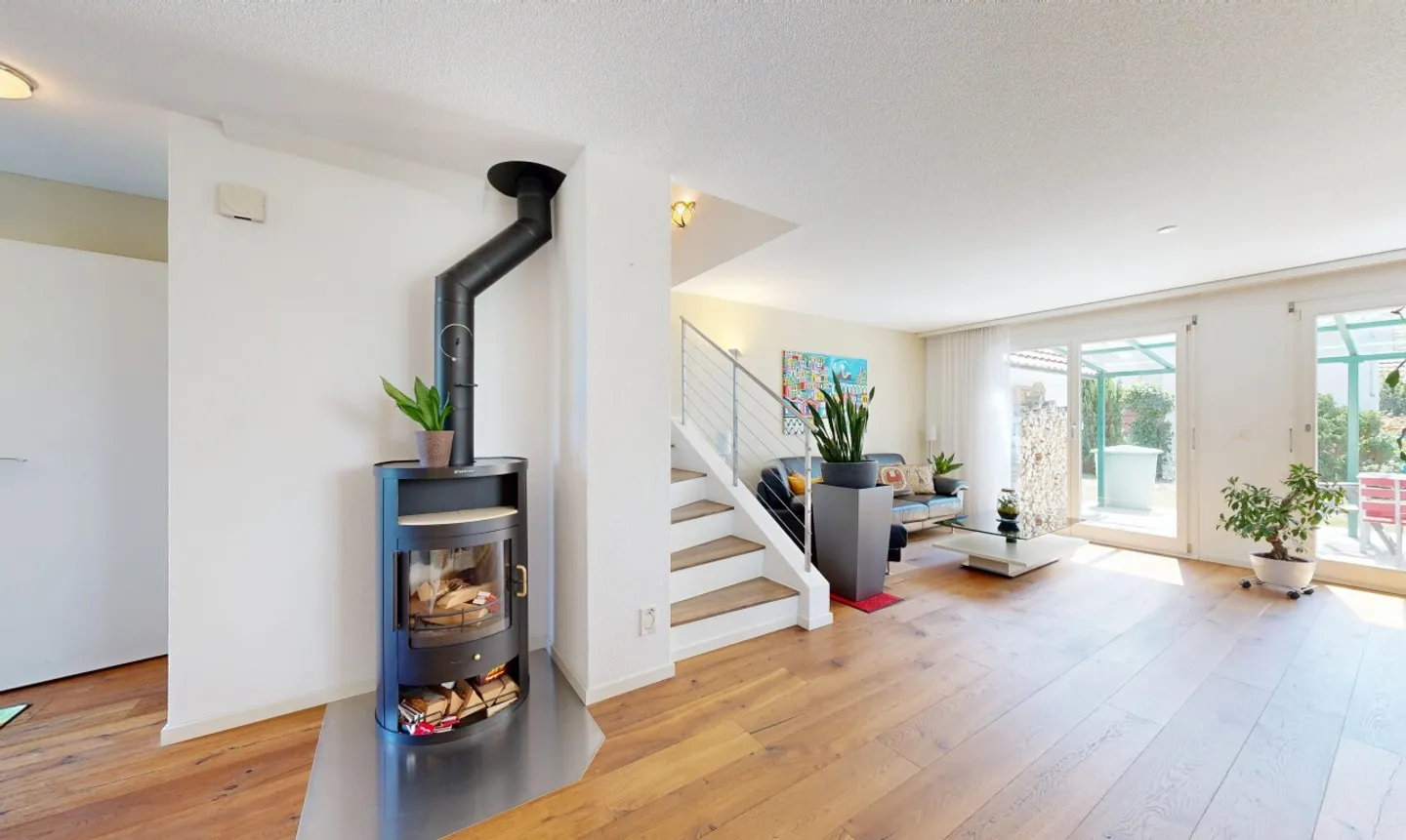 Attraktives 4.5-Zimmer-Doppeleinfamilienhaus - Foto 8 di 11