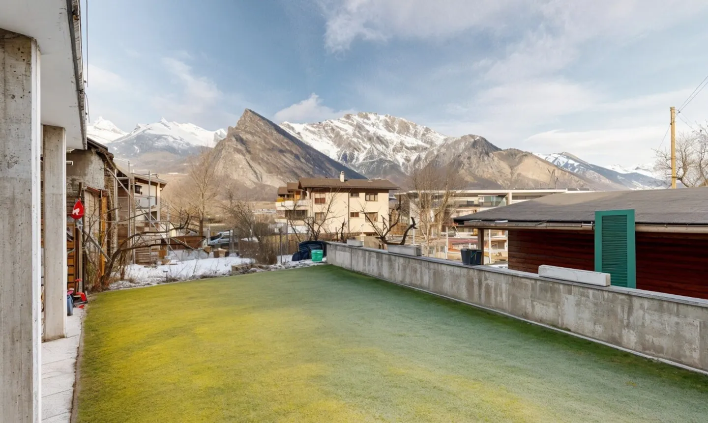 Incantevole appartamento 3.5 locali con grande giardino nel centro di Riddes - Foto 2 di 11