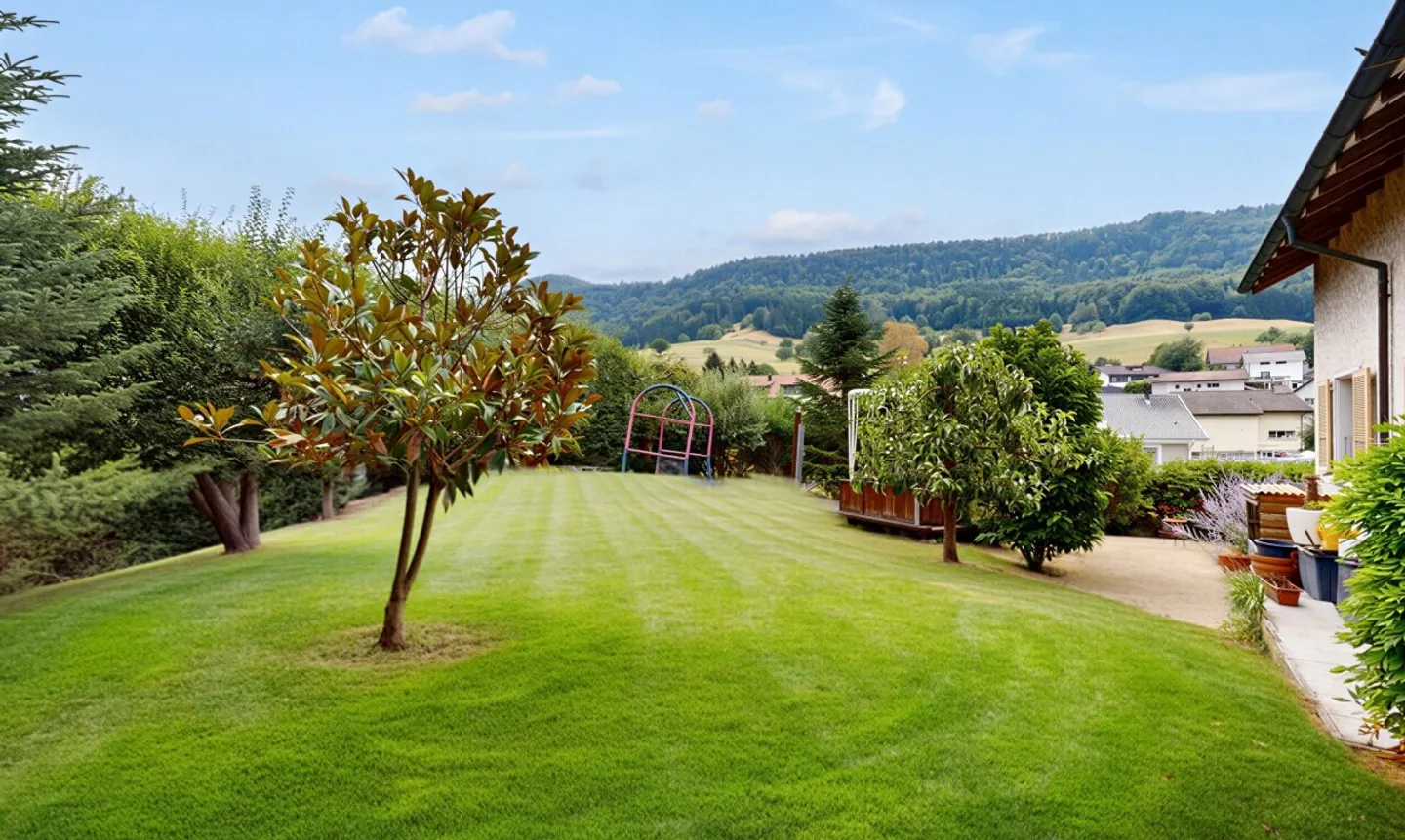 Freistehendes Einfamilienhaus mit herrlichem Garten und Grünsicht - Photo 9 sur 11