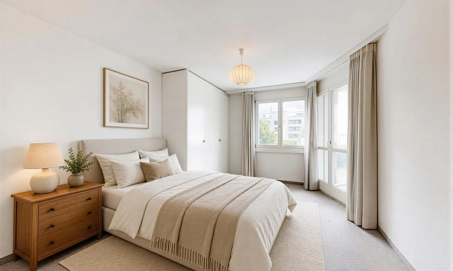 2.5-room apartment with terrace and plenty of design potential - Photo 4 of 11