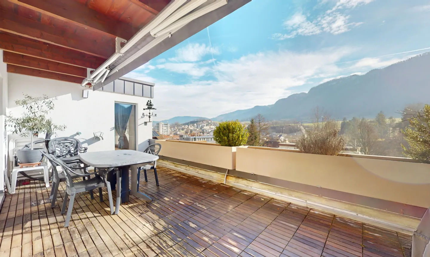 Attique avec Terrasse & Vue - Photo 2 sur 13