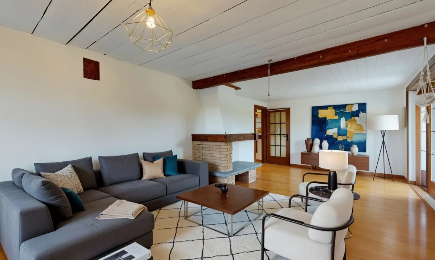 Bel Appartement avec Jardin à Sottens - Photo 3 sur 13