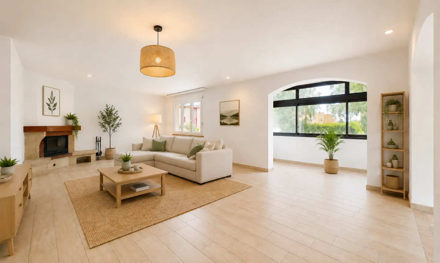 Large 4.5-room apartment on garden level - Photo 3 of 11