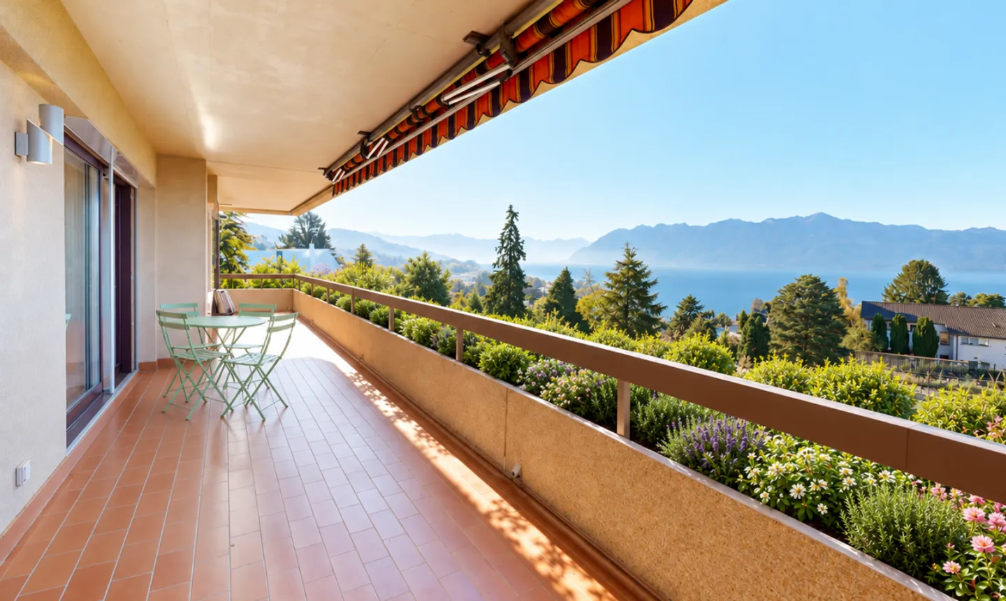 Magnifique appartement de 4,5 pièces avec vue panoramique sur le lac - Photo 2 of 11