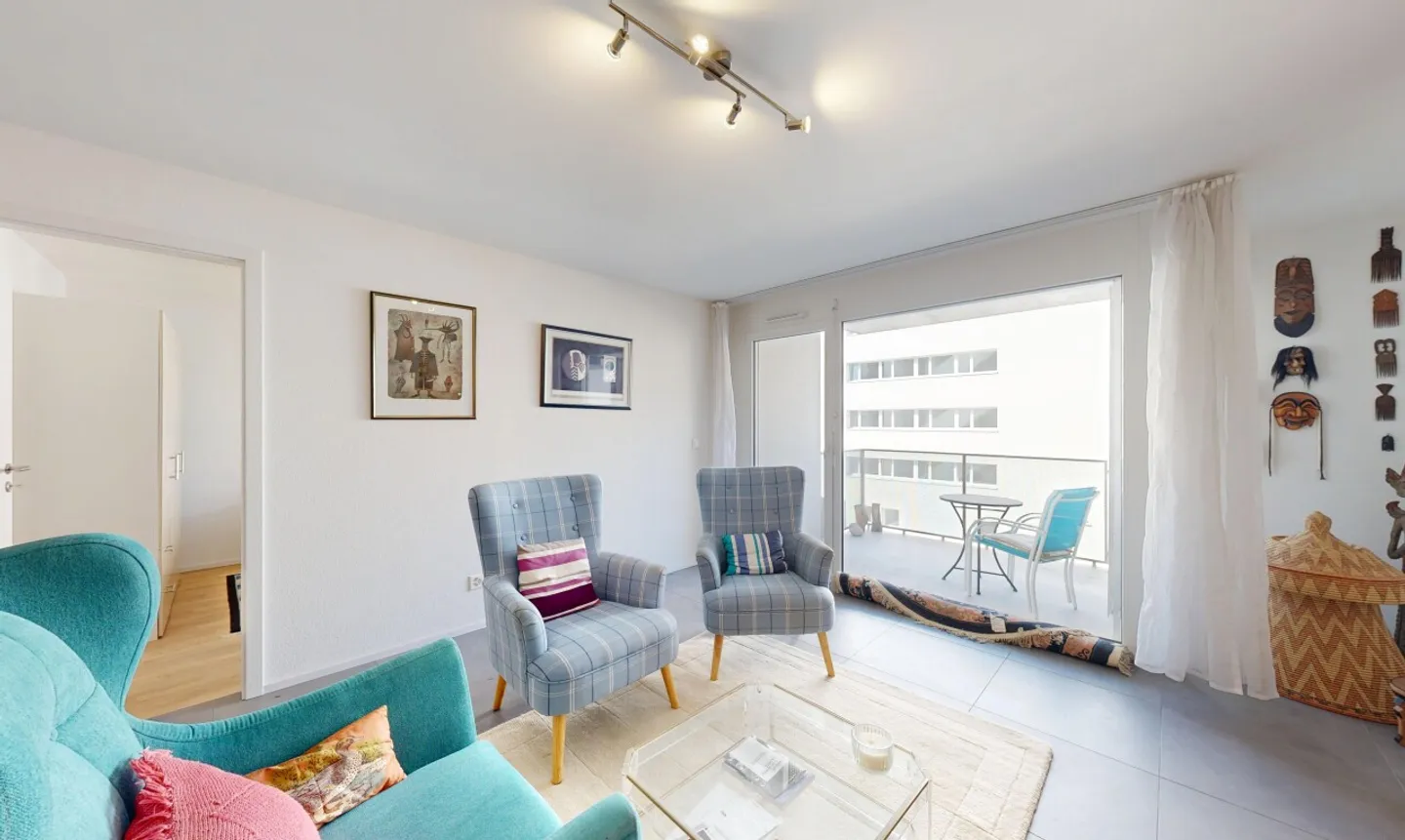 Modernes Apartment mit Balkon - Foto 10 von 11