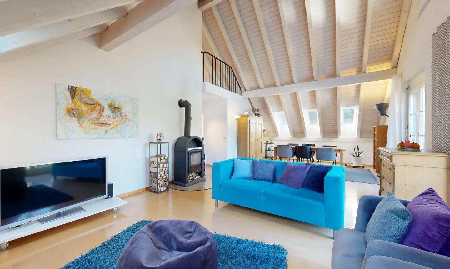 Light-Filled 5.5-Room Maisonette with Gallery and Balcony - Photo 3 of 11